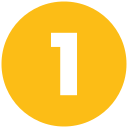 Icon Schritt eins
